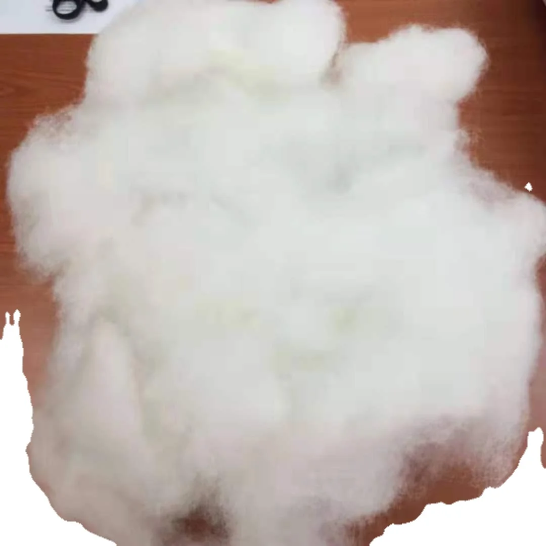 low melt polyester stable fiber product with high good