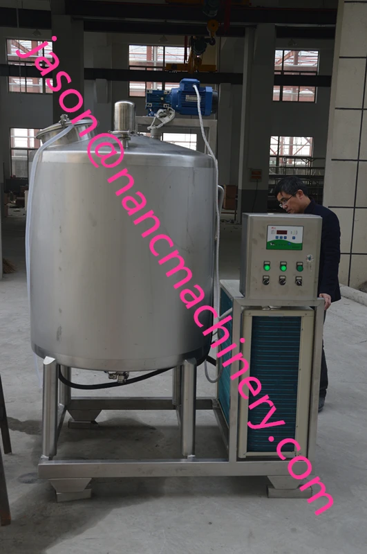 Резервуар для молока из нержавеющей стали объемом л