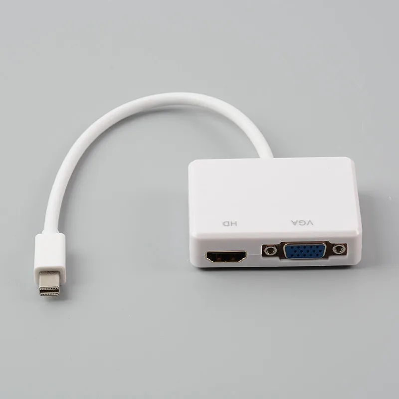 Factory direct sale mini dp to vga HD adapter cable mini dp to vga mini displaypot to vga HD