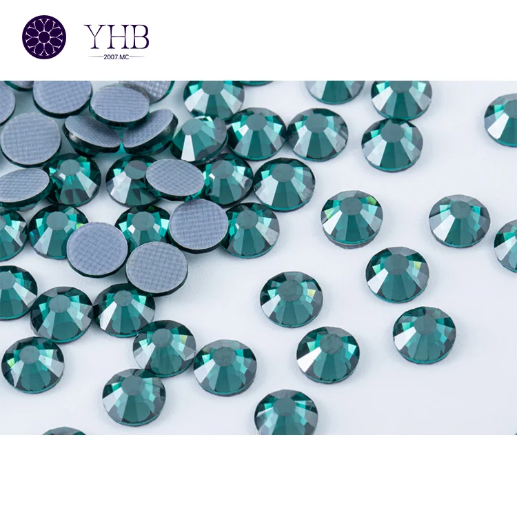 2024 YHB Hot Sale Flat Back Thermal Repair Premium Pine Gel Garment Accessory Loose Crystal Stones