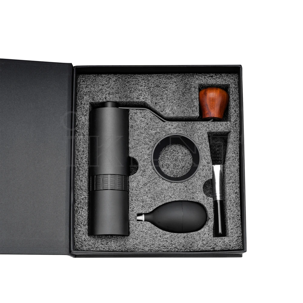 Ручная коническая кофейная зерна из нержавеющей стали, ручная кофемолка в подарочной коробке, ручная мельница, ручная кофемолка, Арабская кофемолка