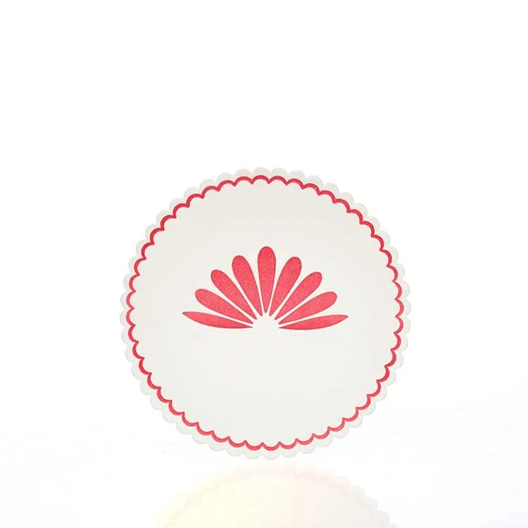 Online shop welcomed custom vintage heavy cup coaster hotel drink ceramic cup mat