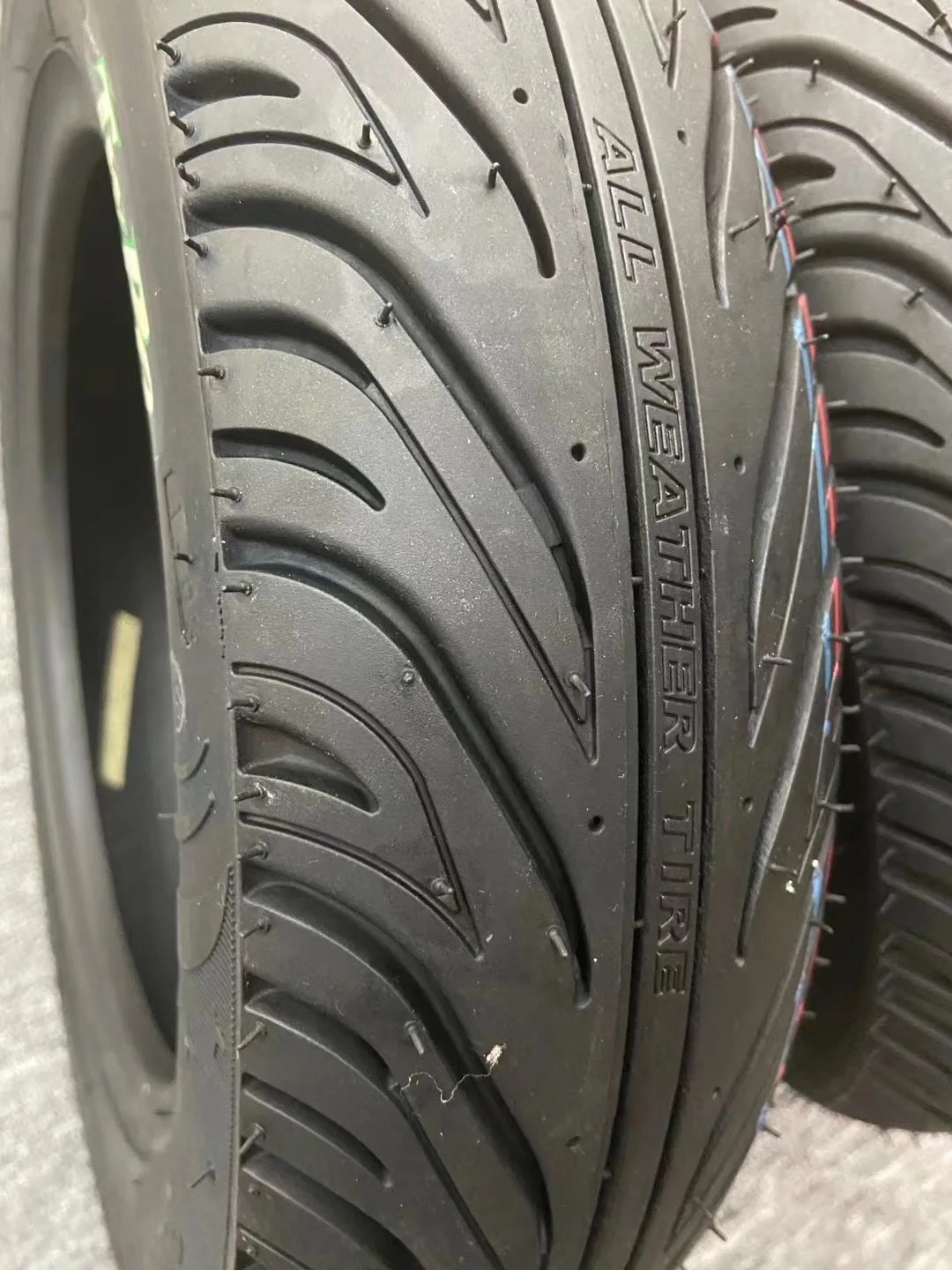 
TWPO semi hot melt tire rain god style 