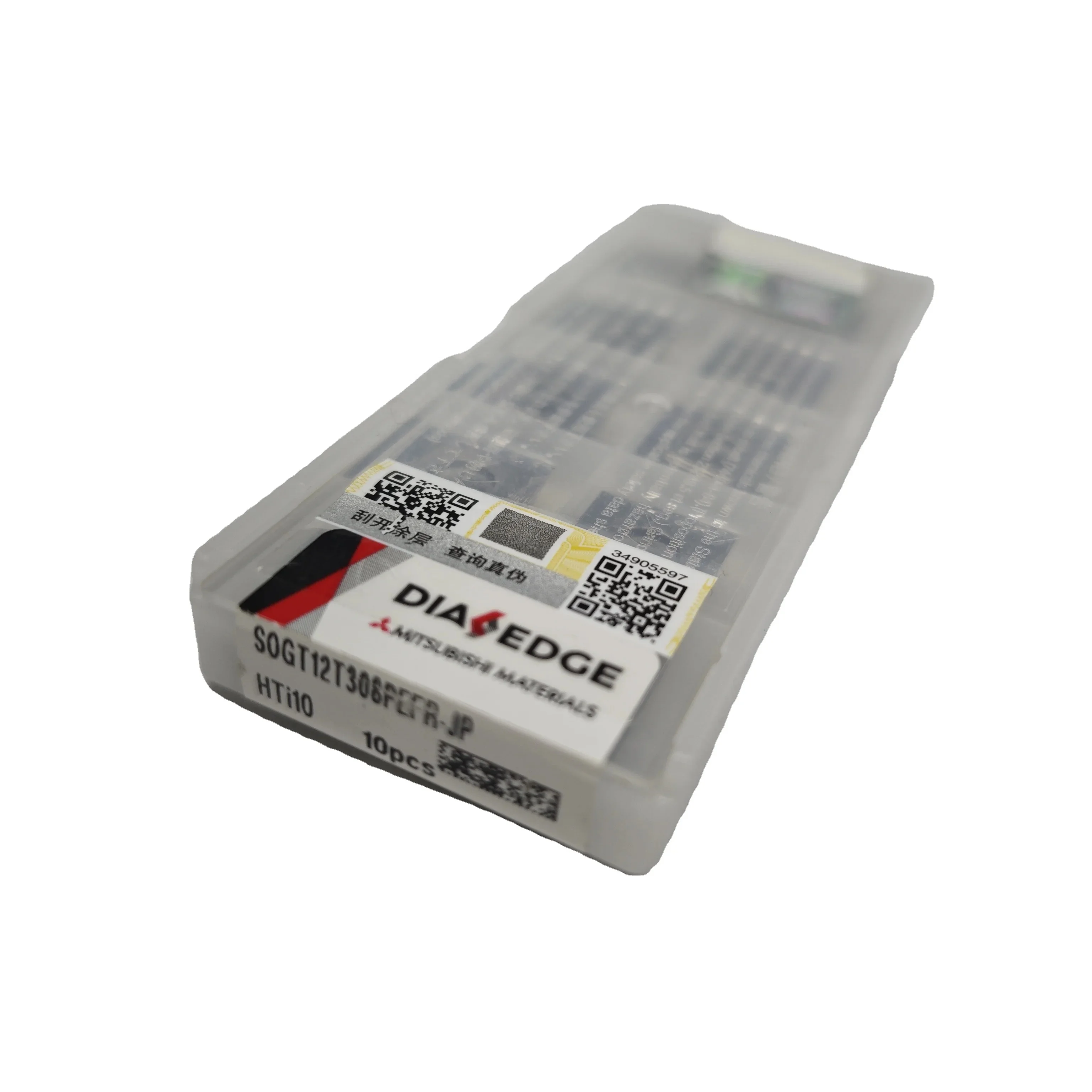 MitsubishiOriginal японский SOGT12T308PEER-JP HTi10 CNC твердосплавная вставка для стали из нержавеющей чугунный токарный инструмент твердый материал