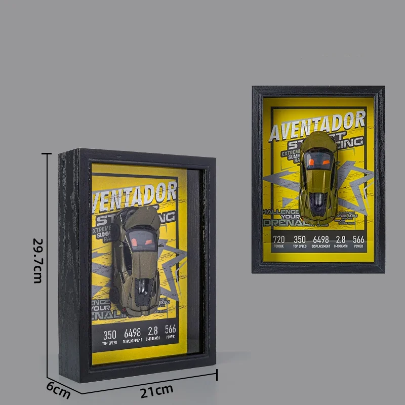 Настенная декоративная картина «Спортивный автомобиль» из 3D-блоков современный дизайн новая трендовая подвесная живопись с вырезкой и печатью