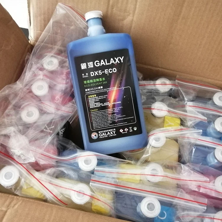 100% оригинальная печатающая головка Dx5 экосольвентные чернила Galaxy dx5 Эко