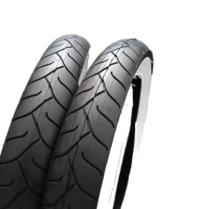 Wholesale Black 20X3.0 20X4.0 24X3.0 26X3.0 Electric Fat Bike Bicycle Tire White Wall Tyre for Road Bike