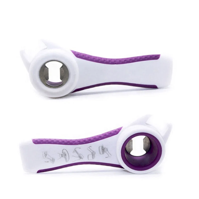 2023 New Design Cool Kitchen Gadgets Good Grip Portable Custom 5 in 1 Bottle Opener Keychain Beer Opener