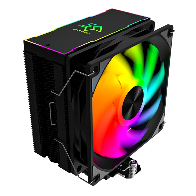 SNOWMAN Factory Direct Sale Cooler Lga1366/115X/1700 1200 2011-V3 Heat Pipe CPU Cooler AM4 AM5 Cooling CPU For Computer