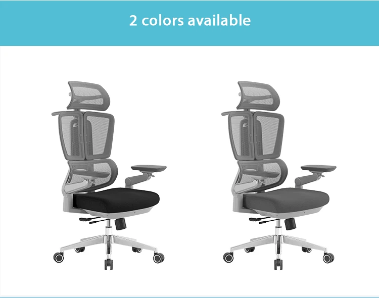 High Quality Office Furniture Headrest Ergonomic Executive Swivel Mesh Modern Fabric Office Chair office desk and chair set