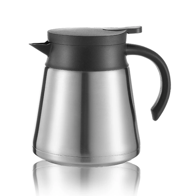 Stainless Steel Double Wall  Outdoor Coffee Pot Vacuum Coffee Pot Tea Pot
