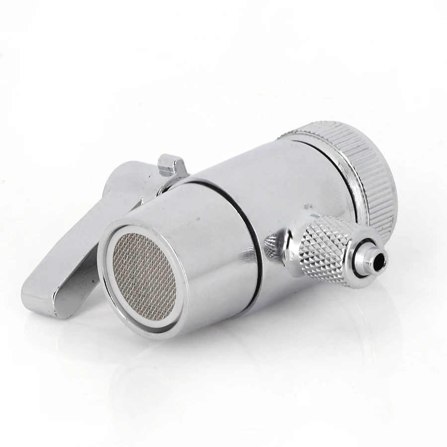 2023 Factory Hot Sales Brass Water Diverter Valve Splitter Faucet Accessories Hose Connector For Sink Basin Faucet