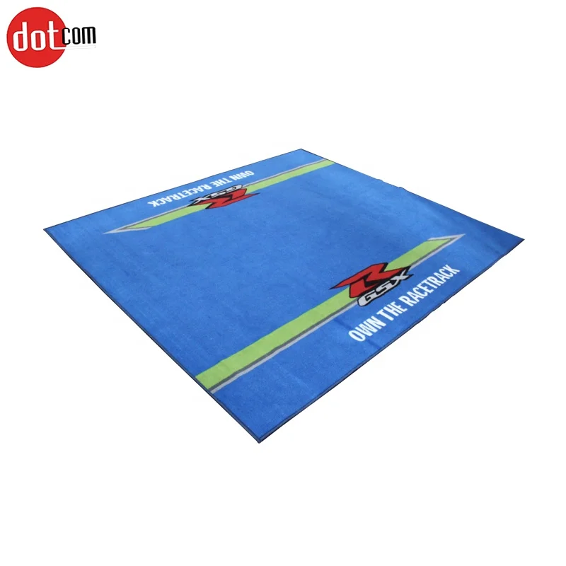 Подгонянные 100% нейлона напечатанные циновки ковра мотоцикла для автомобилей