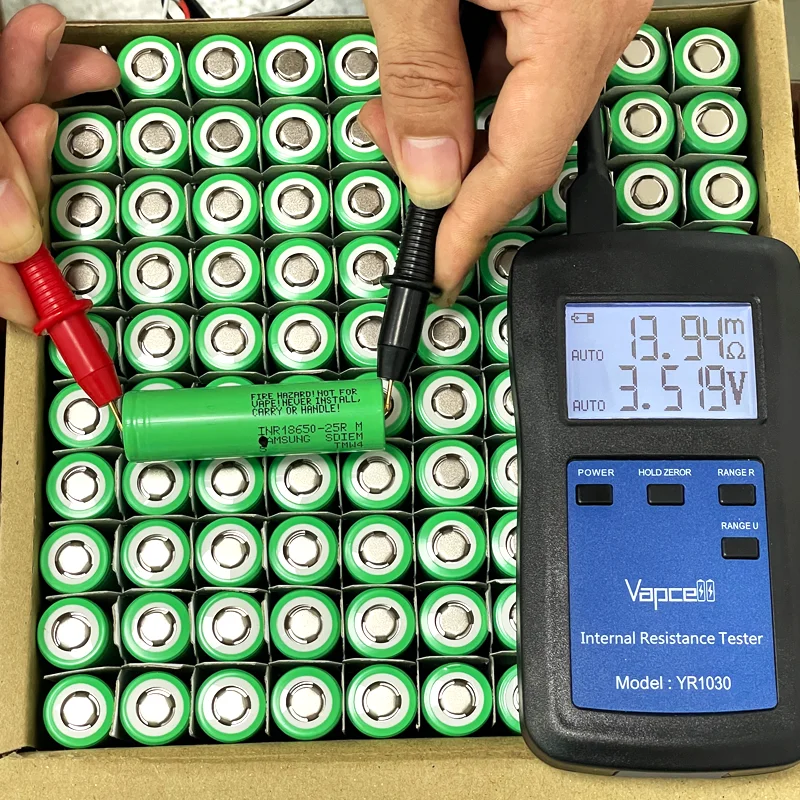 Wholesale Powerful 3.6V 2500mAh 10C 18650 Lithium Ion Battery for Electric Bikes and Tools