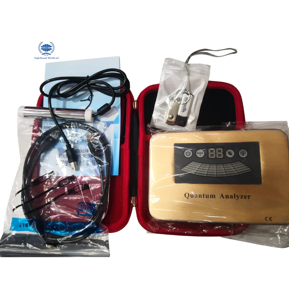 Safebond Clinical Analysis Instruments Portable Quantum Magnetic Resonance Analyzer Golden Body Health Analyzer