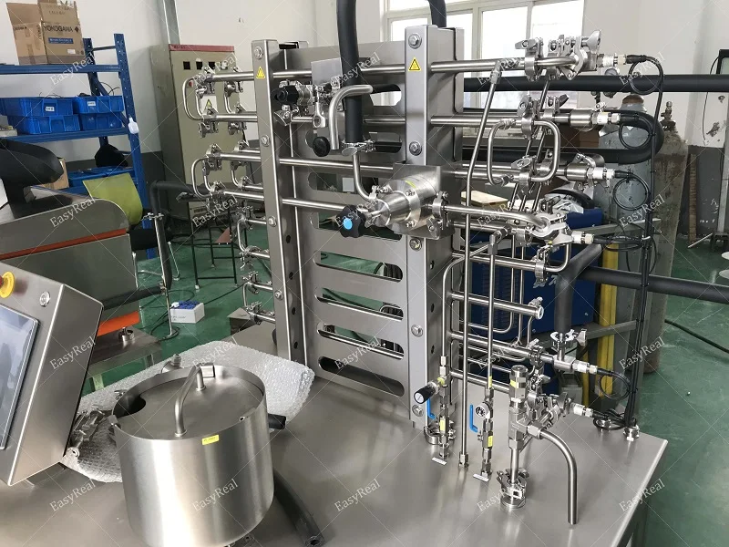 
Multifunctional Tubular UHT Sterilizing Machine New Technology Lab Small Milk UHT Sterilizer Machine 