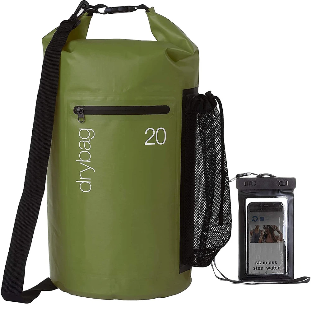 FREE SAMPLE Adventure Day Large Bundle Ocean Dry Bag Ocean Microfiber Beach Towel  Ocean Hydro Bottle