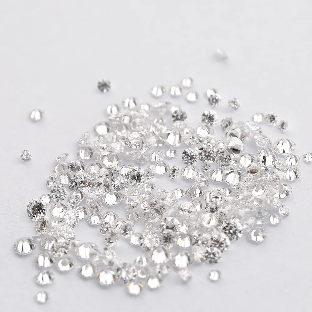 0.3-0.4ct small carat diamond white color synthetic diamond
