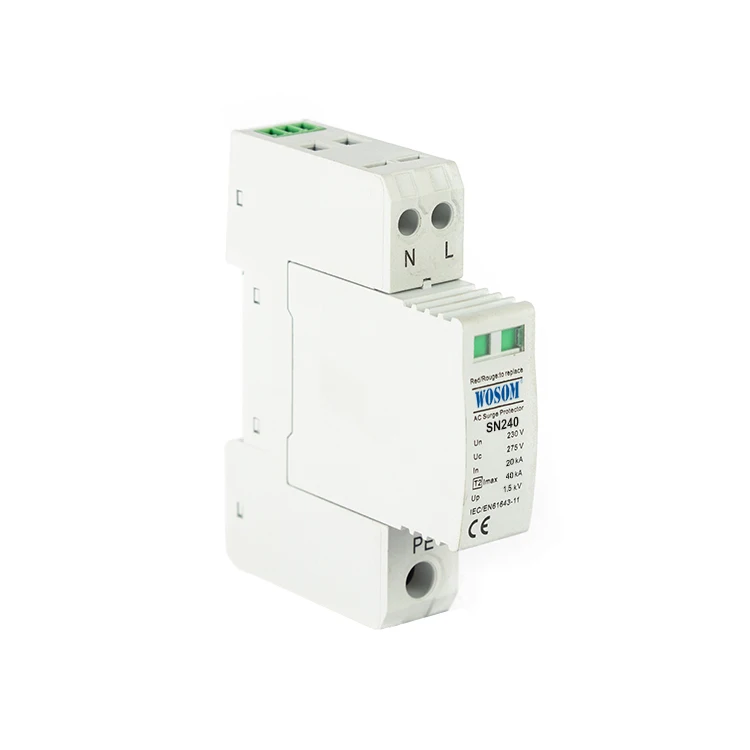 275 В переменного тока, сетевой фильтр СПД Компактный Диапазон мощности устройство защиты от перенапряжений, 40ka