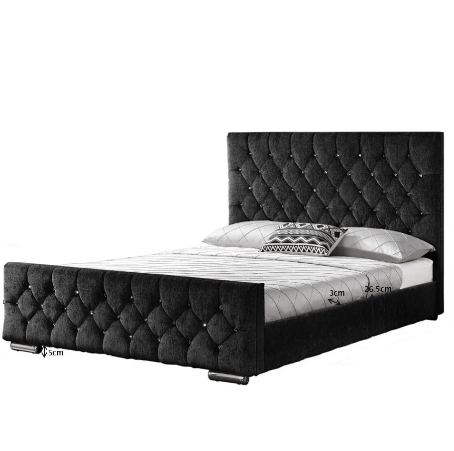 Italian carved beds royal furniture antique bedroom