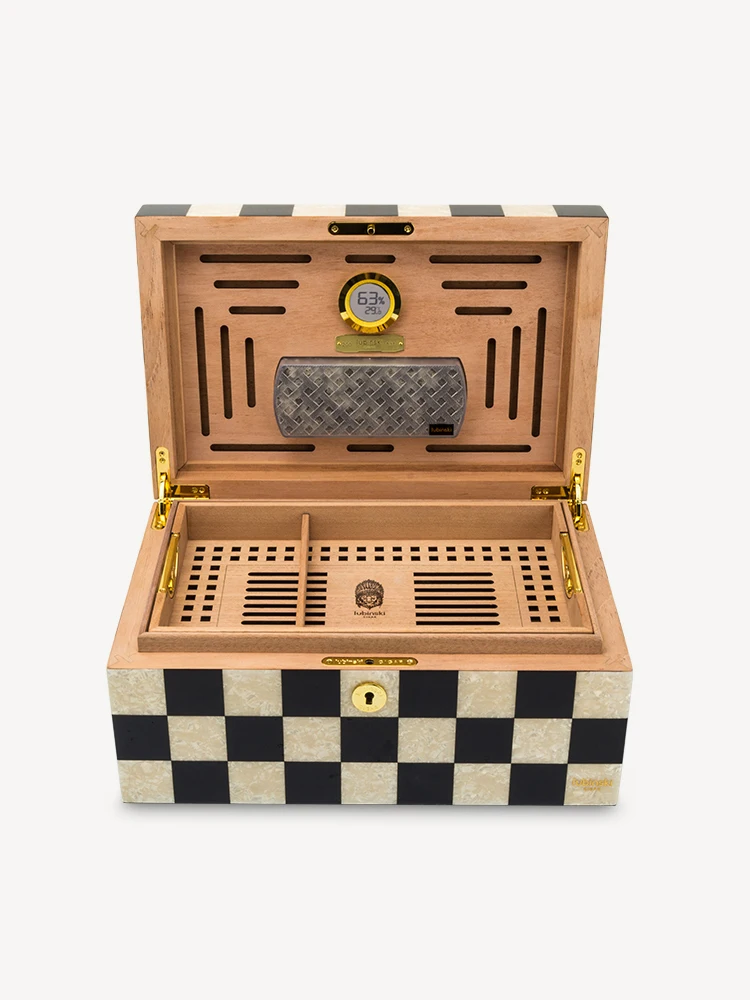 Cigar Humidor Cigarette Storage Wooden Box New material High end products with good quality for cigar