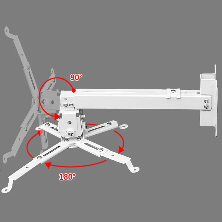 Universal Projector Ceiling Mount Bracket overhead aluminum projector ceiling mount