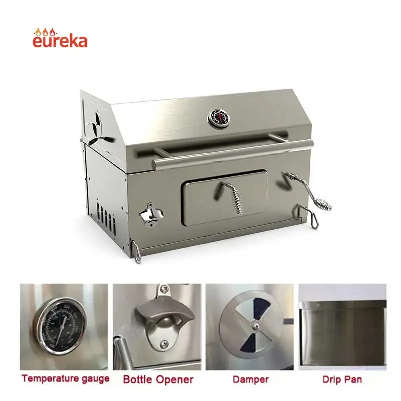 Outdoor Grill Stainless Steel Grilled Bbq Manufacturer Charcoal Grills Barbecue for Restaurant