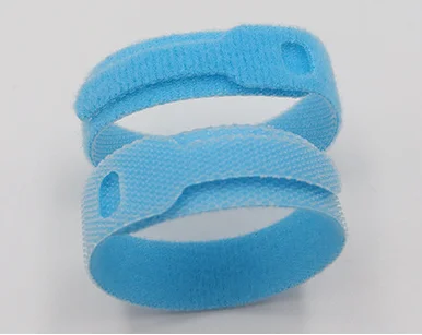 50 pieces Needle type box-pack Waterproof and reusable Adjustable Colorful Back To Back Hook And Loop Strap