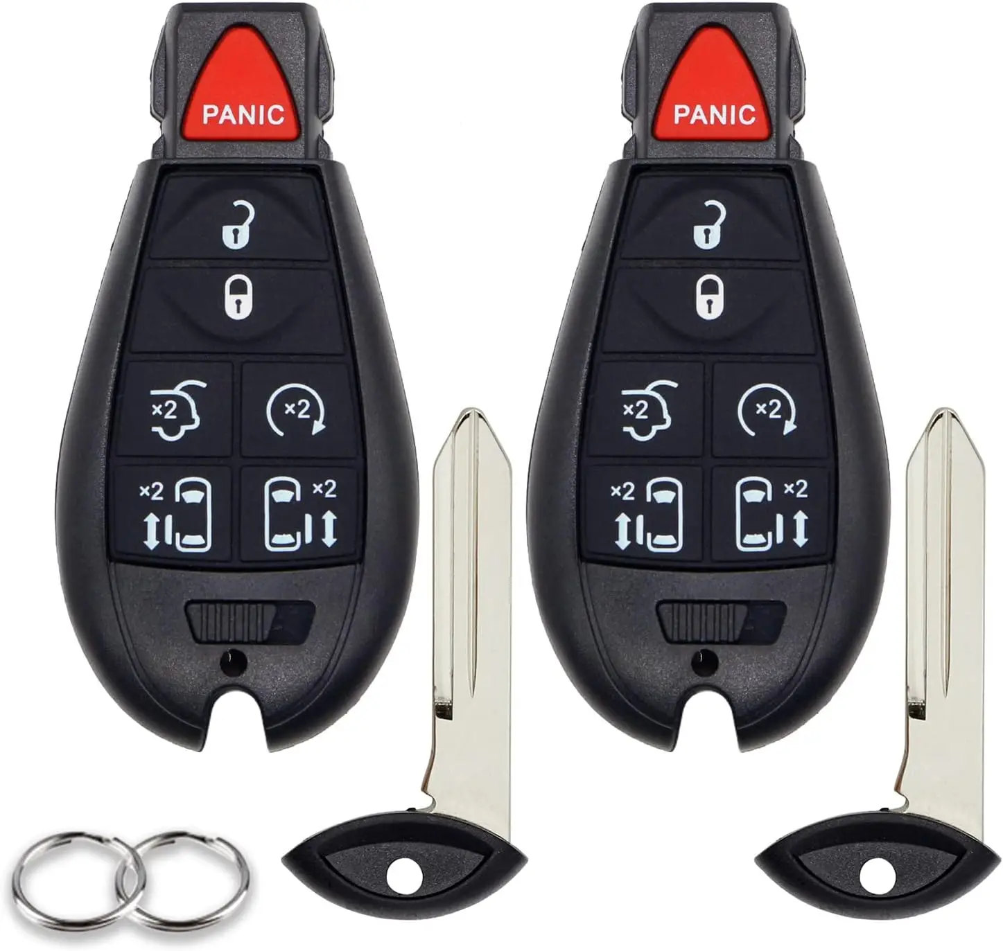 7 Buttons New Car Remote Controls Keyless Remote Key Fobs Clicker Transmitter Remote Controller