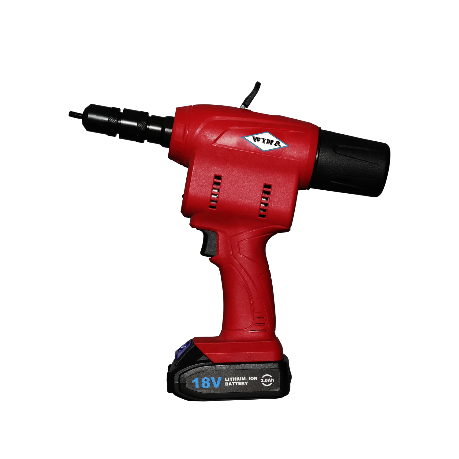 
Portable battery power cordless wwm26 blind rivet nut gun riveting tool 