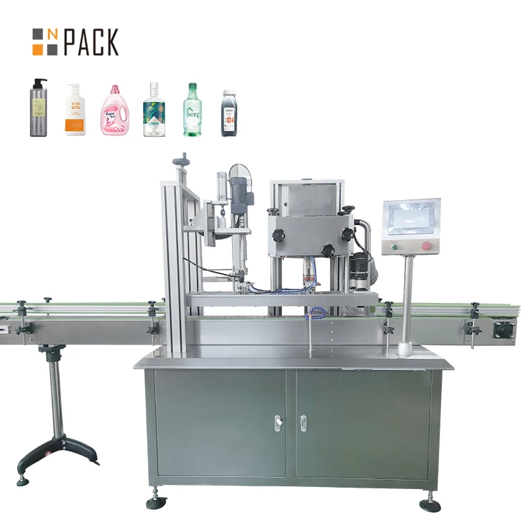 Npack заводского изготовления, полностью автоматический 4 колеса пластиковая крышка делая машину для бутылка мыла для рук