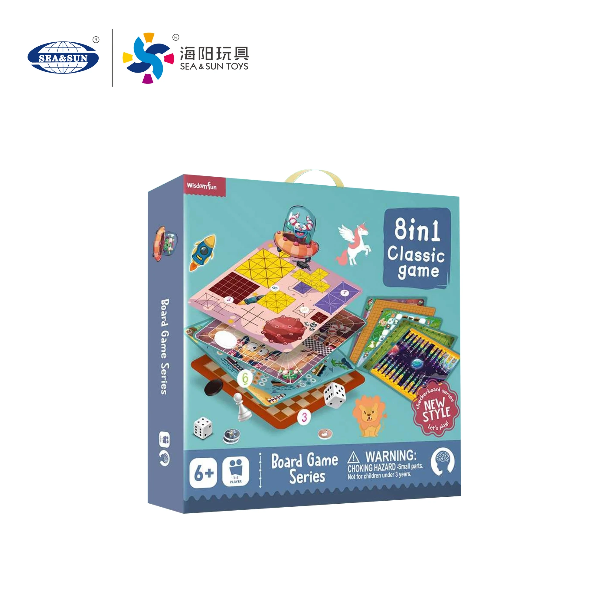 Крытый настольная игра игрушка 8-в-1 Шахматы Детские интерактивные настольная игра развивающие забавная игрушка с пластиковая доска