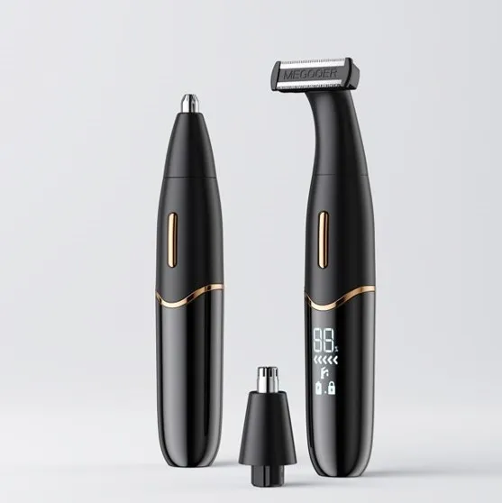 High quality rechargeable electric women hair removal shaver kit for body eyebrow trimmer facial shaving machines