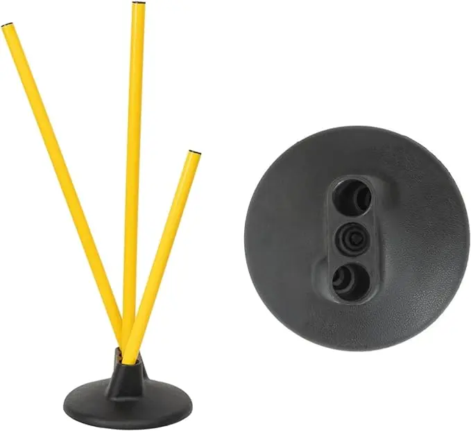 Xin Xing Wholesale Plastic Slalom Ladders Agility Training Poles for Soccer and Fitness Workouts