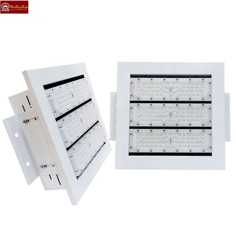 AC85-265V Waterproof IP65 Die-Cast Aluminum Shoe Box Canopy 110/W High Lumen LED Service Station Modular Flood CE RoHS