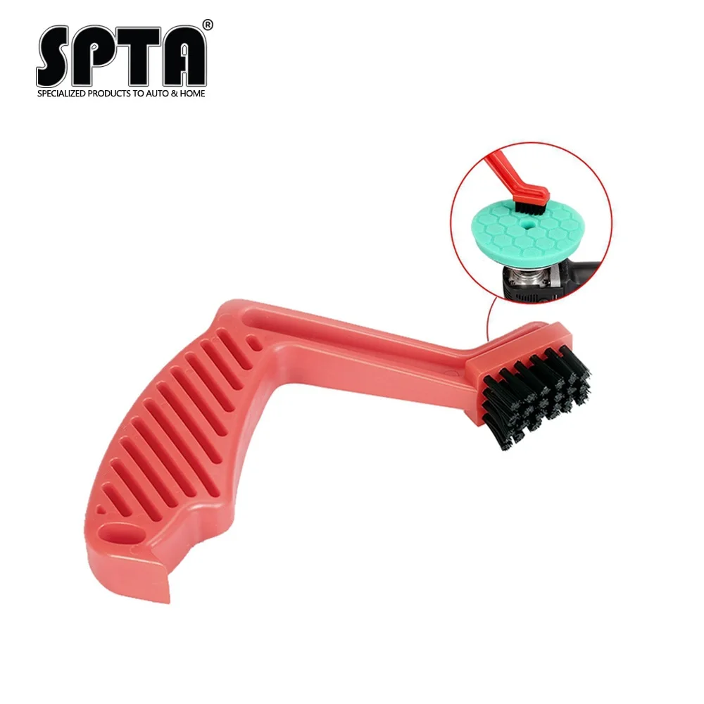 SPTA Foam Pad Conditioning Brush Polishing Pad Wash Brush Hand Use Brush
