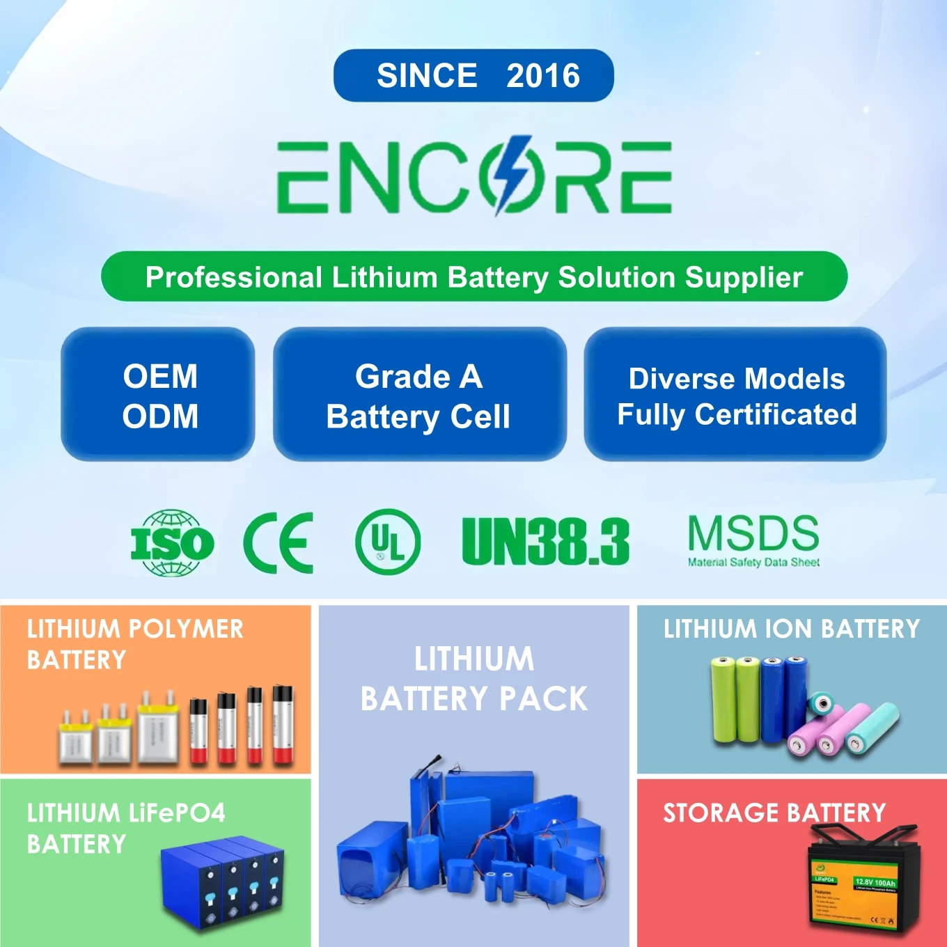 Encore Wholesale rechargeable LiFePO4 12V 512Wh 600W portable power supply energy storage system