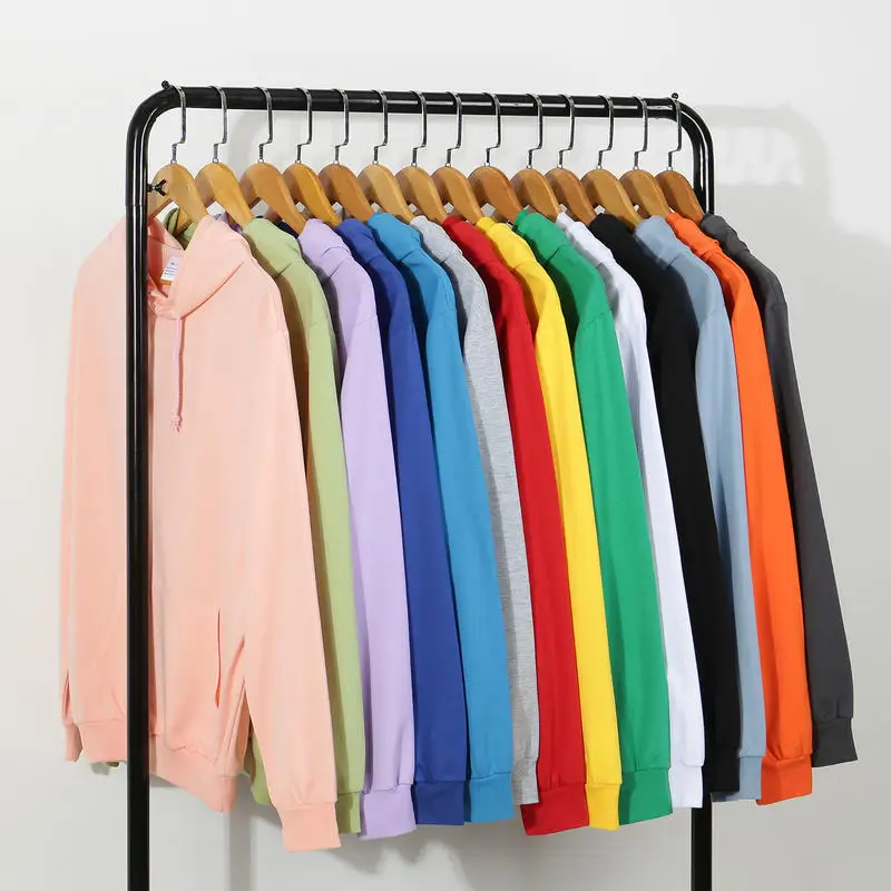 USA size Men women Pullover Washed 100% polyester blank custom hoodies and sweatpants for Dye Sublimation Heat Press