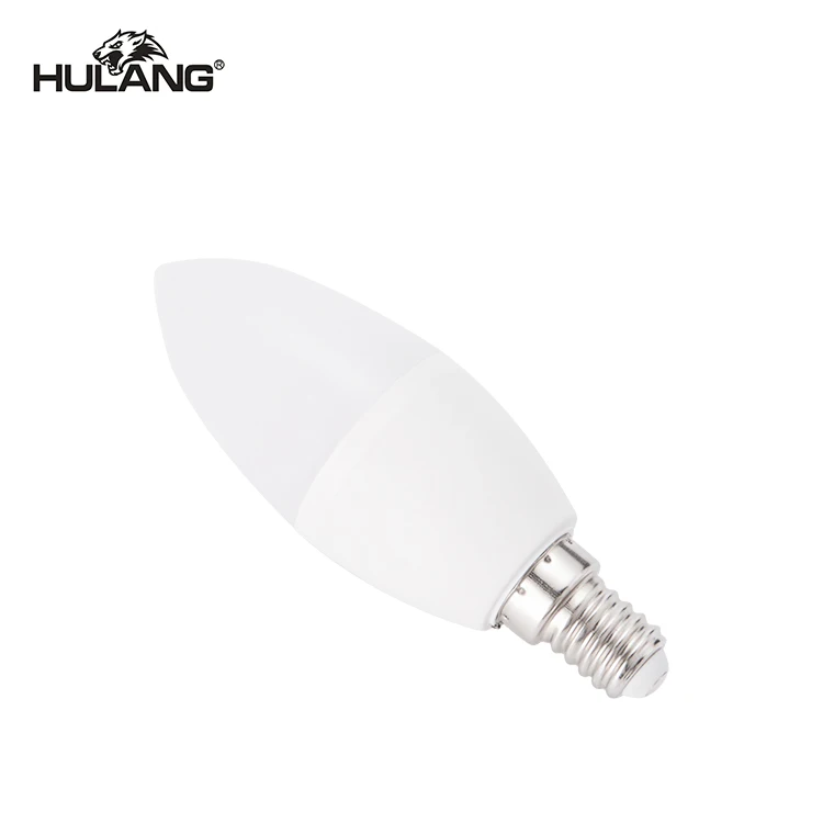 Factory price led bulb raw material aluminum+pc housing 3w 4w 5w Skd Parts Candle bulb E27 B22 led bulb lights