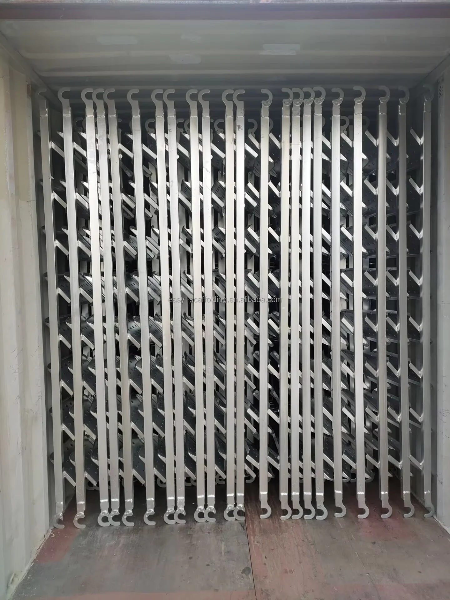 Scaffolding System Steel Stair Case Galvanized Scaffolding Ladder Beam Steel Step Ladder with Hook