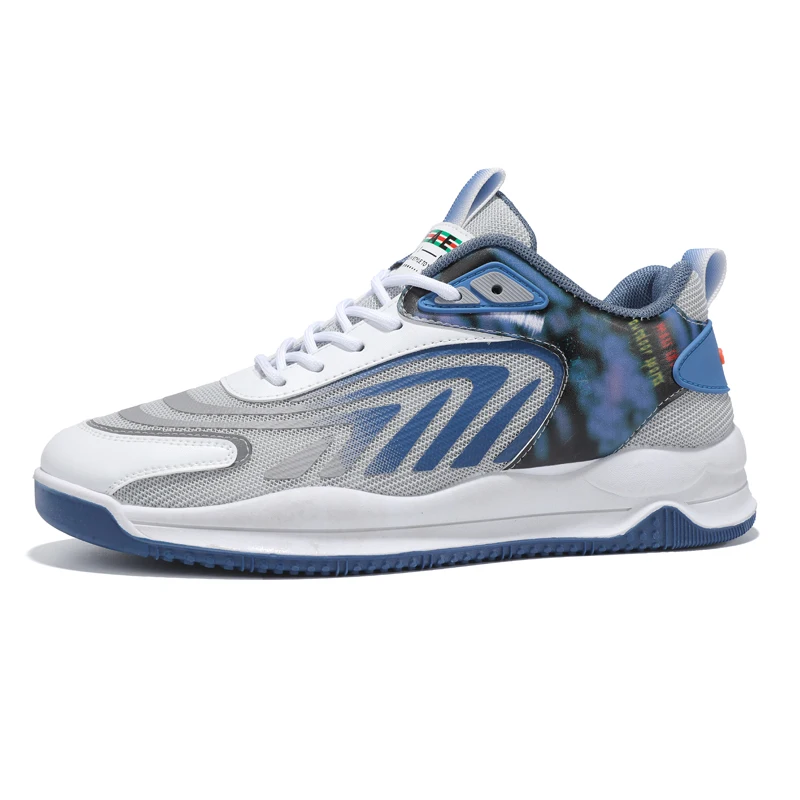 Fashion Youth Student Lace Up Mesh Tennis Sneakers Casual Running Shoes For Men