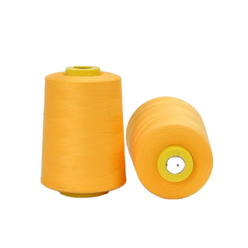 Factory Direct Sale 40/2 Spun 100% Polyester Yarn for Sewing Thread 3000 yards