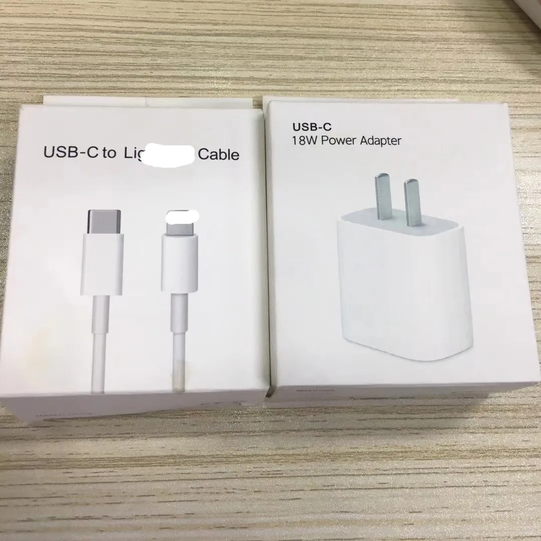  Оптовая продажа 3 фута Премиум PD кабель 20 Вт 18 USB C для освещения передачи данных Быстрая зарядка 2 м iPhone 12 зарядное устройство Тип