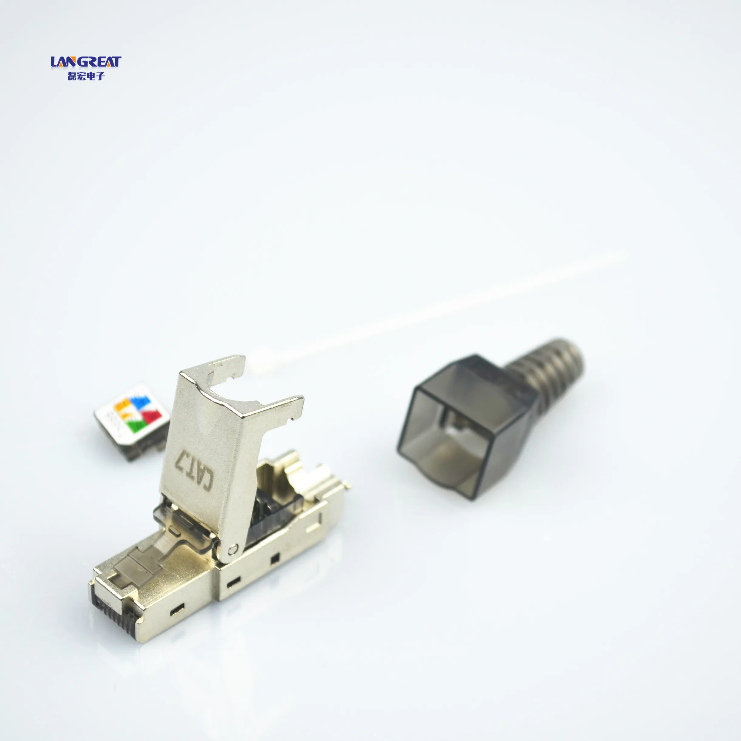  Cat7 Cat6A RJ45 полевое соединение FTP модульный