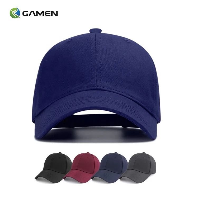 GAMEN Dongguan Mesh Hip Hop Gorras Personalizadas Baseball Custom Fitted Sport Dad Cap Custom Hats Logo Embroidery Cap