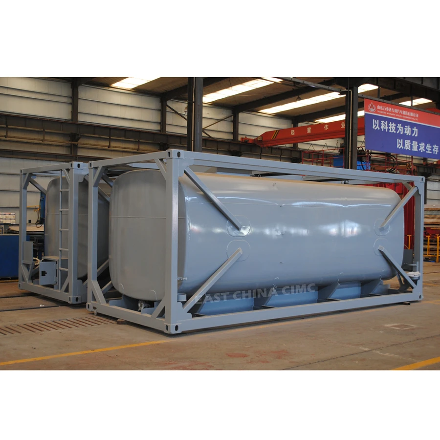 LNG CNG Tank Container Low Price 20ft T50 Gas ISO Container Tank