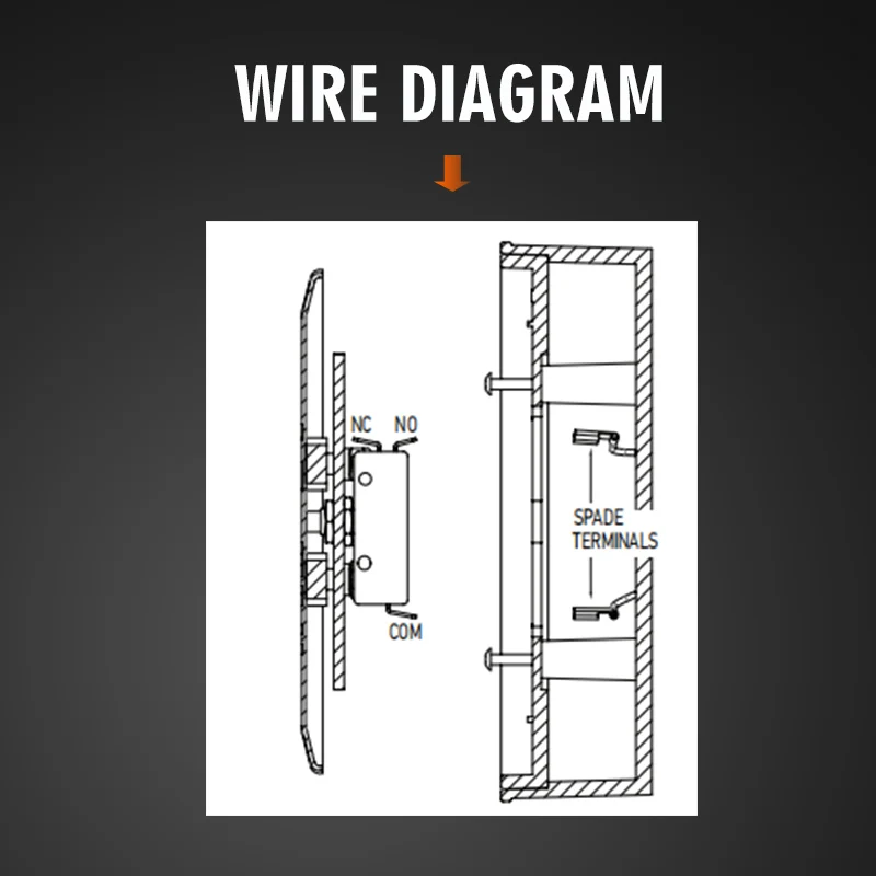 Yoursensor(YS411-RGB)Push door opening care for disabled people wired disabled switch LED type use for toilet