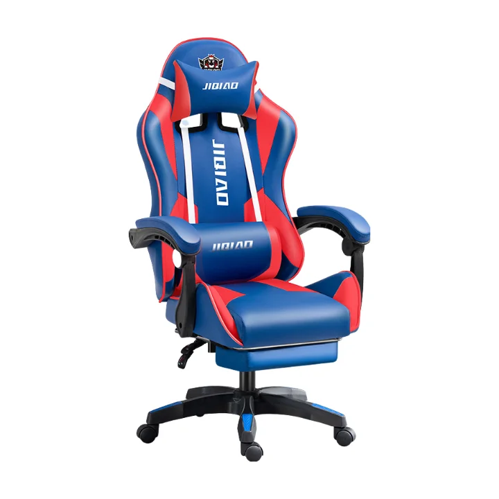 home office ergonomic  racing style comfortable leather  computer swivel chair silla gamer gonomic gaming chairs with footrest