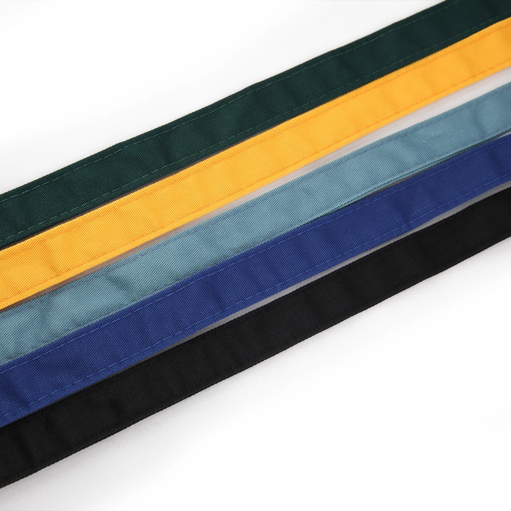 Dark green Navy blue high quality canvas cotton aprons kitchen custom print japanese korea style cooking apron