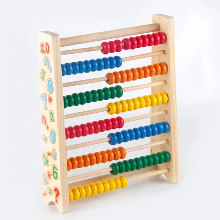 Best Selling Colorful Calculating Frame Toy New Design Developing Kids Math Operating Ability Wooden Educational Toys